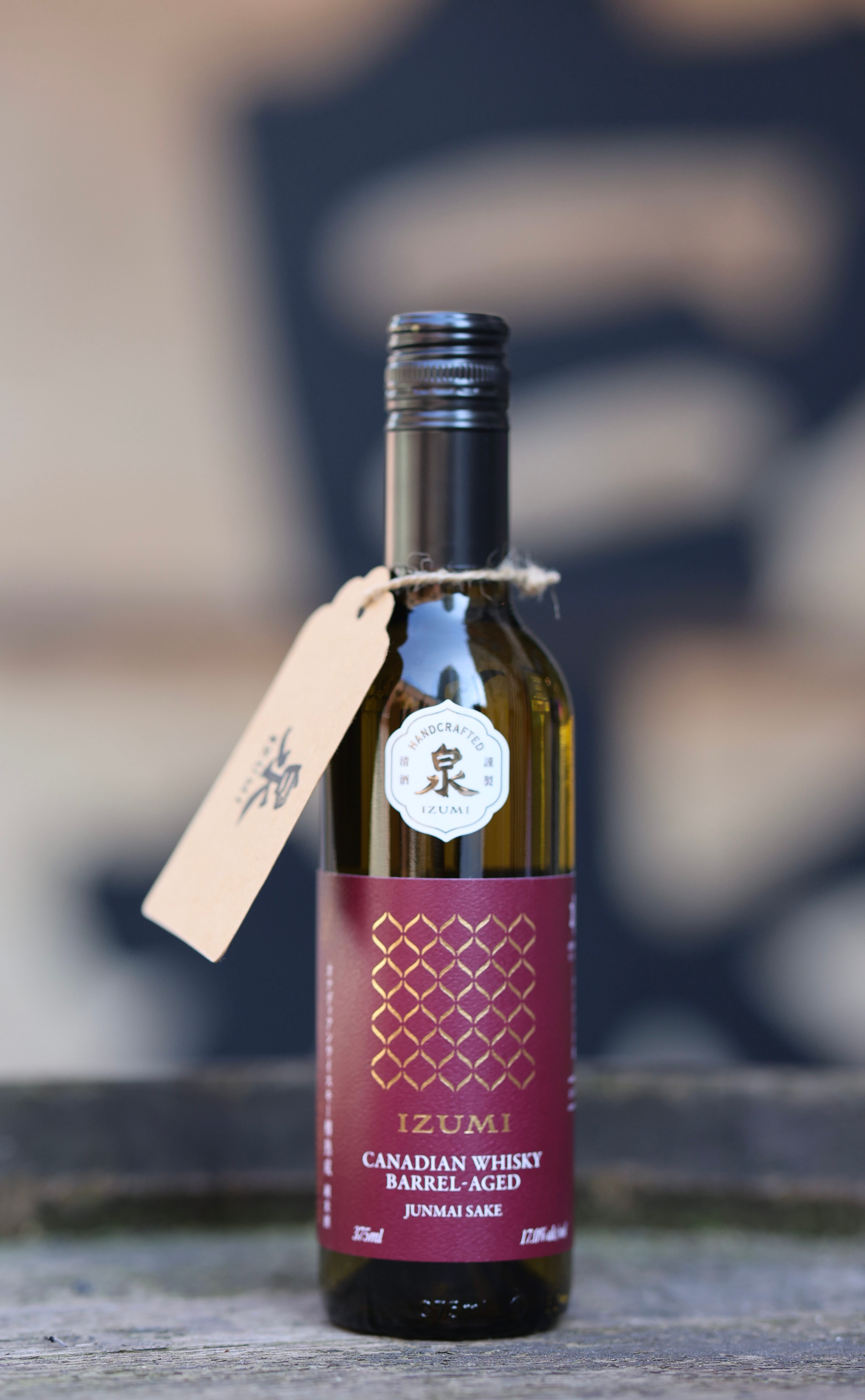 IZUMI Canadian Whisky Barrel-Aged Sake 375ml 17% alc./vol. – IZUMI