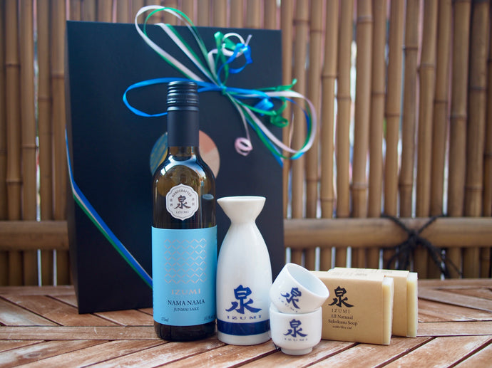 IZUMI Nama Nama Gift Box with Sakeware S