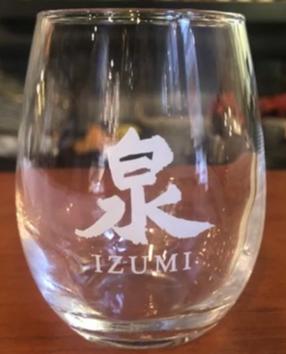 Izumi Original Glass B – IZUMI Sake Brewery Online Shop
