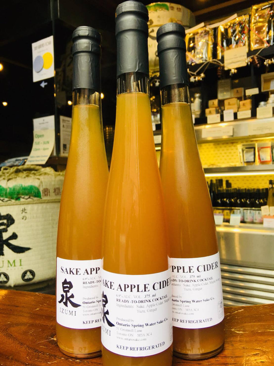 IZUMI Sake Apple Cider Hot/ Cold 750ml IZUMI Sake Brewery Online Shop